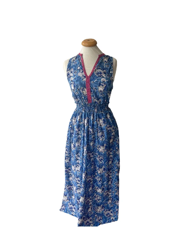 Kentmere Maxi Dress Blue Tulip