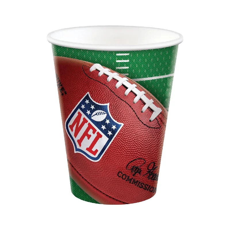 NFL Super Bowl Party Paper Cups, 12 Oz, 8 Count