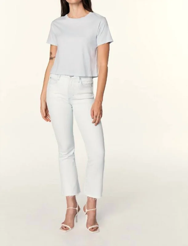 Bella Crop Jeans In Radiance