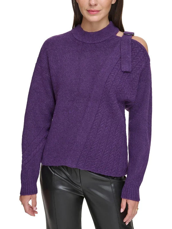 Womens Ribbed Pullover Sweater